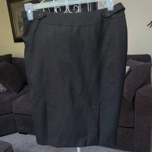 New The Limited sz 8 dark brown pencil skirt